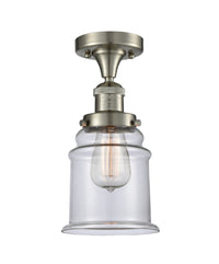 Franklin Semi-Flush Mount Brushed Satin Nickel