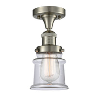Franklin Semi-Flush Mount Brushed Nickel
