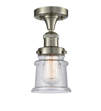 Franklin Semi-Flush Mount Brushed Nickel