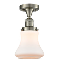 Franklin Semi-Flush Mount Cast Brass Nickel