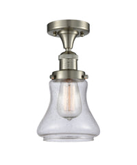 Franklin Semi-Flush Mount Cast Brass Nickel