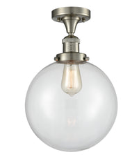 Franklin Semi-Flush Mount Brushed Nickel