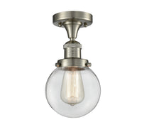 Franklin Semi-Flush Mount Brushed Nickel