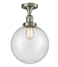 Franklin Semi-Flush Mount Brushed Nickel