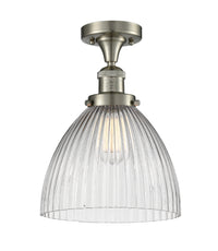 Franklin Semi-Flush Mount Brushed Satin Nickel