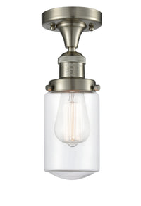 Franklin Semi-Flush Mount Brushed Satin Nickel
