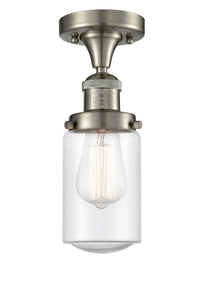 Franklin Semi-Flush Mount Brushed Satin Nickel