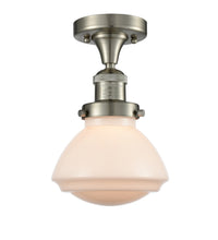 Franklin Semi-Flush Mount Brushed Nickel