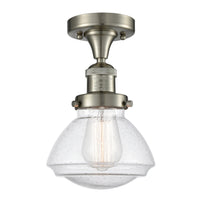 Franklin Semi-Flush Mount Brushed Nickel