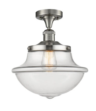 Franklin Semi-Flush Mount Brushed Satin Nickel