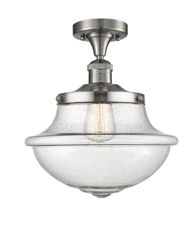 Franklin Semi-Flush Mount Brushed Satin Nickel