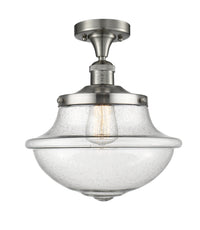 Franklin Semi-Flush Mount Brushed Nickel