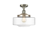 Franklin Semi-Flush Mount Brushed Satin Nickel