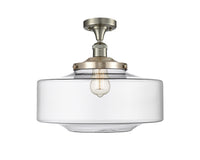 Franklin Semi-Flush Mount Brushed Nickel