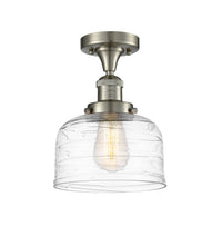Franklin Semi-Flush Mount Brushed Satin Nickel