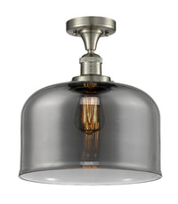Franklin Semi-Flush Mount 12 Inch Nickel