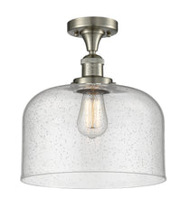 Franklin Semi-Flush Mount 12 Inch Nickel