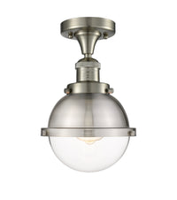 Franklin Semi-Flush Mount Brushed Satin Nickel
