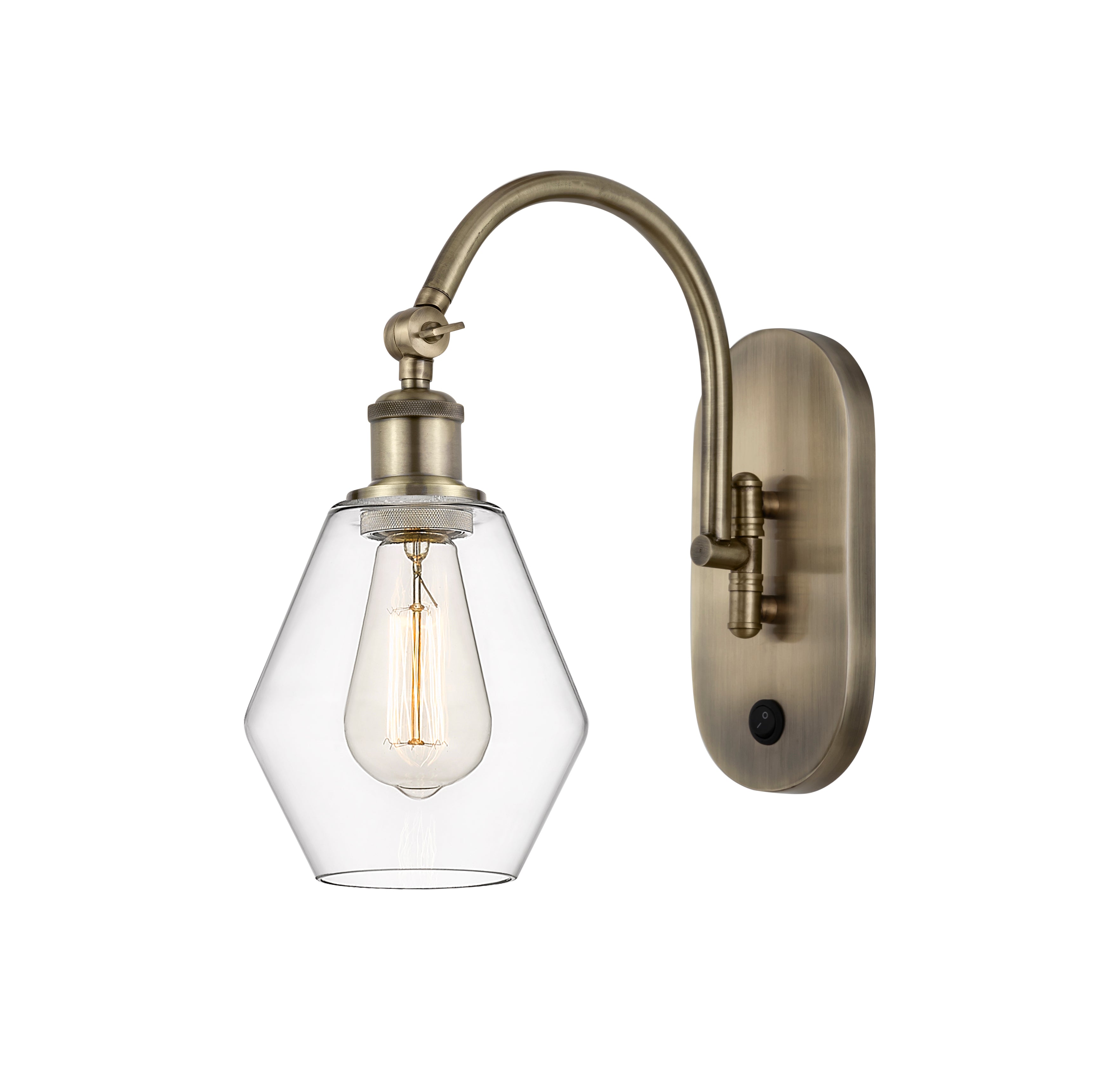 Ballston Swing Arm Cast Brass Design