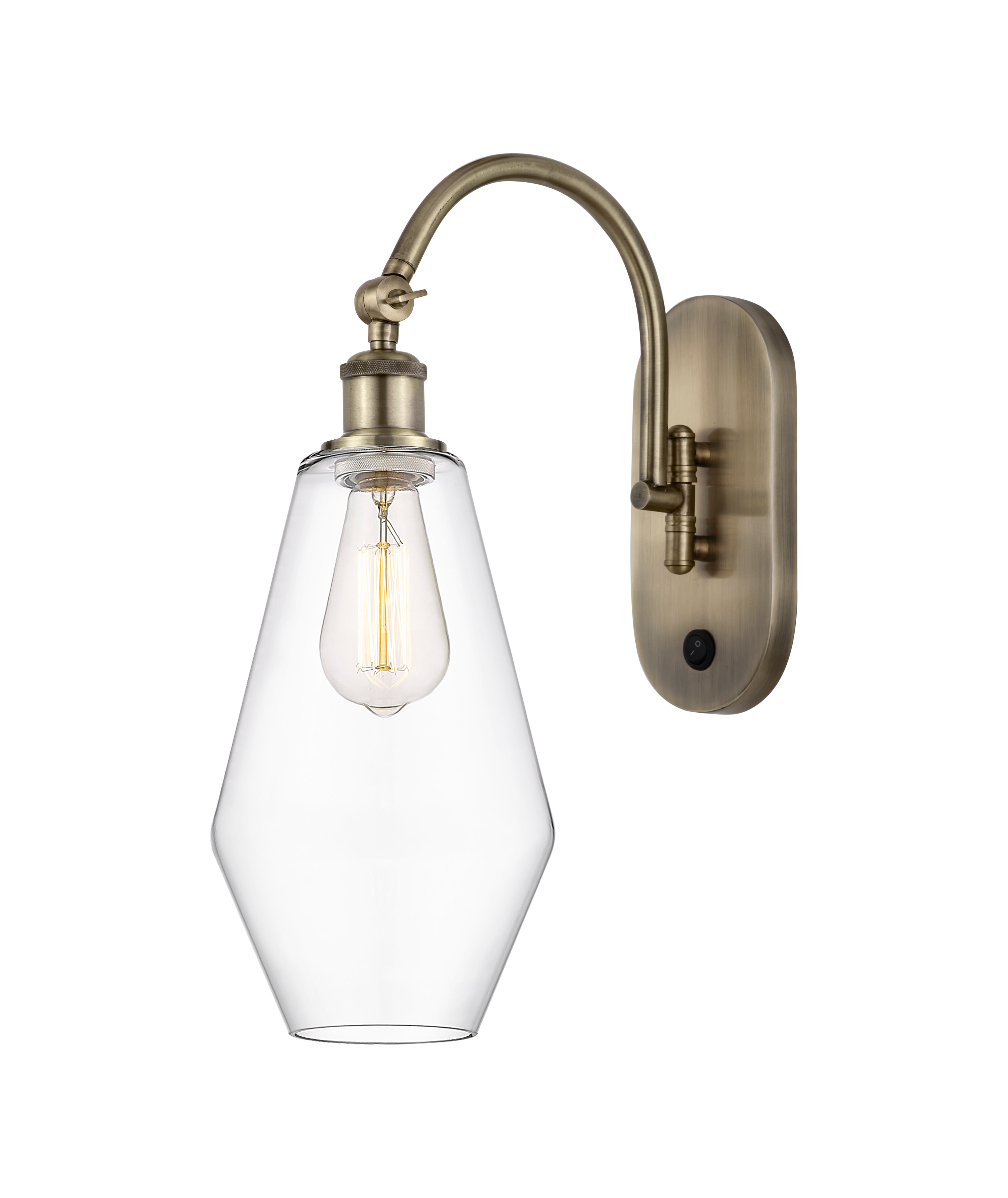 Ballston Swing Arm Cast Brass Finish