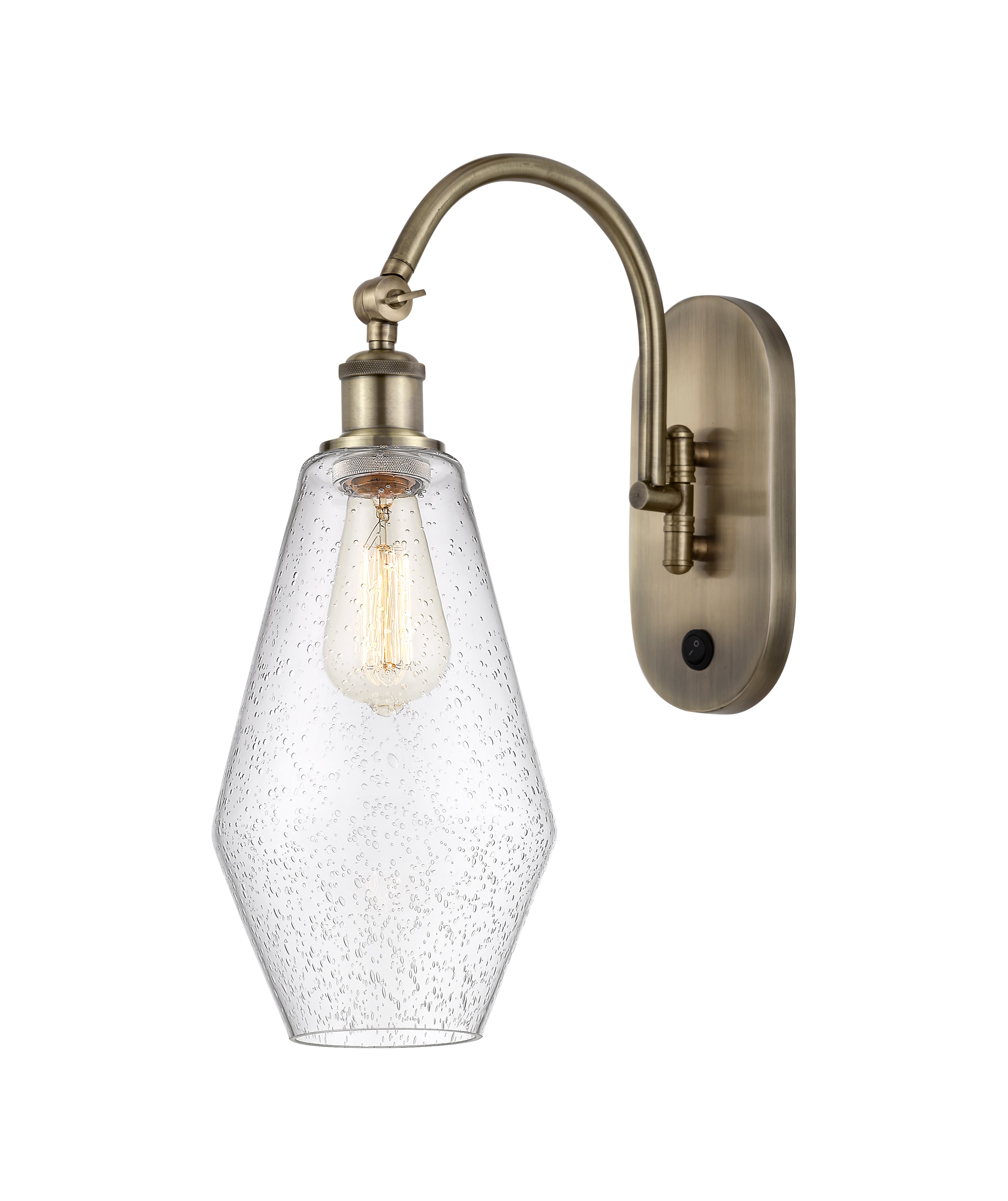 Ballston Swing Arm Cast Brass 7" Width