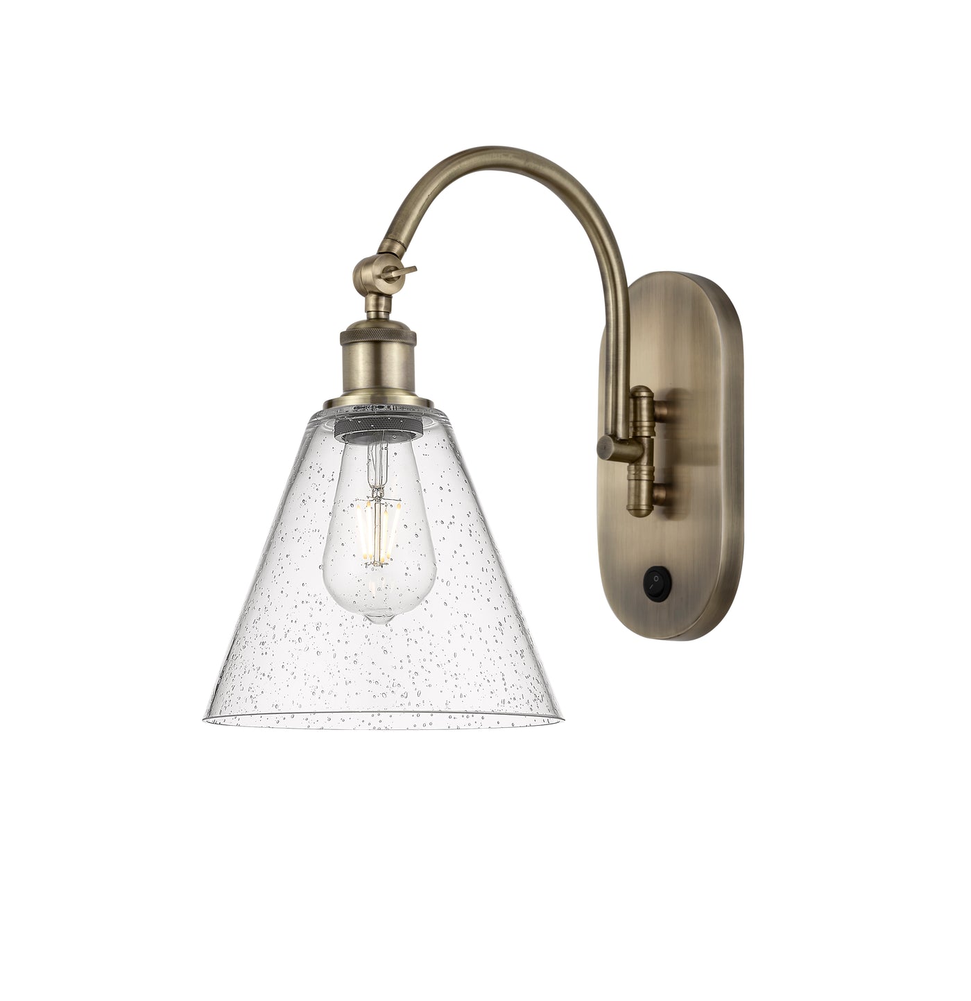 Ballston Swing Arm Cast Brass Finish