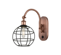 Ballston Rustic, Farmhouse, Seaside, Coastal Woven Rattan Bath Vanity Light