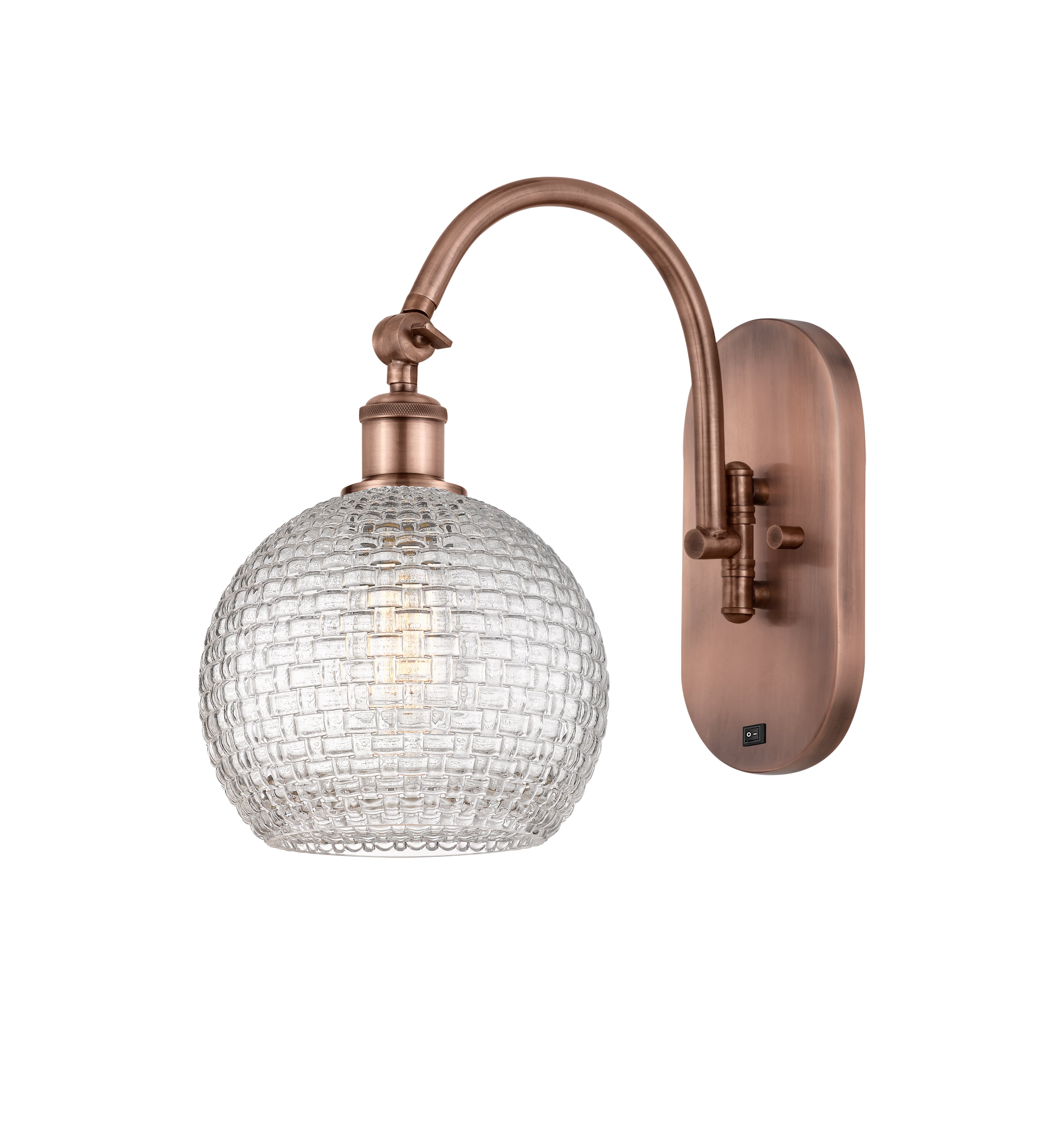 Ballston Swing Arm Cast Brass Finish