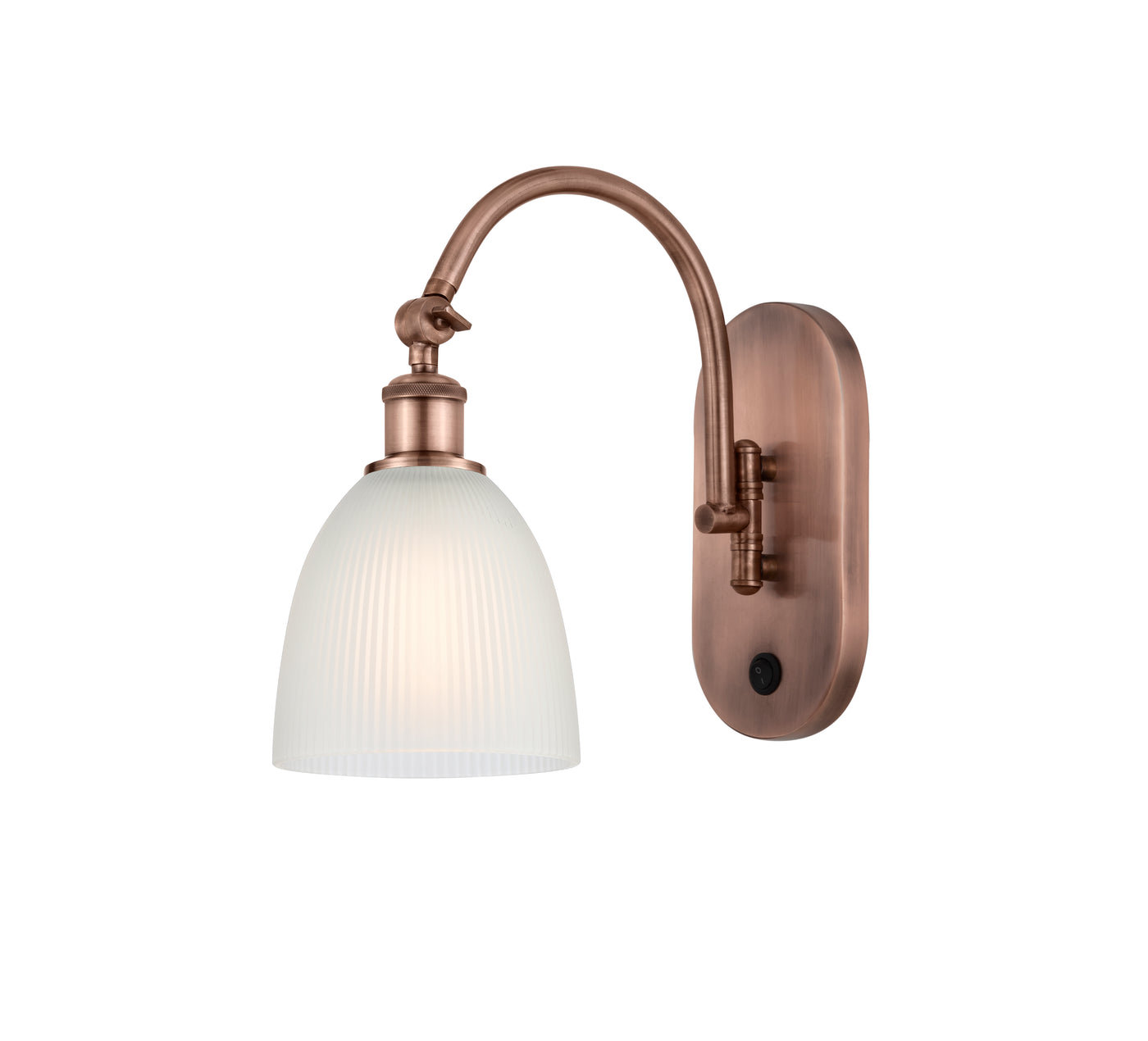 Ballston Swing Arm Steel Cast Brass
