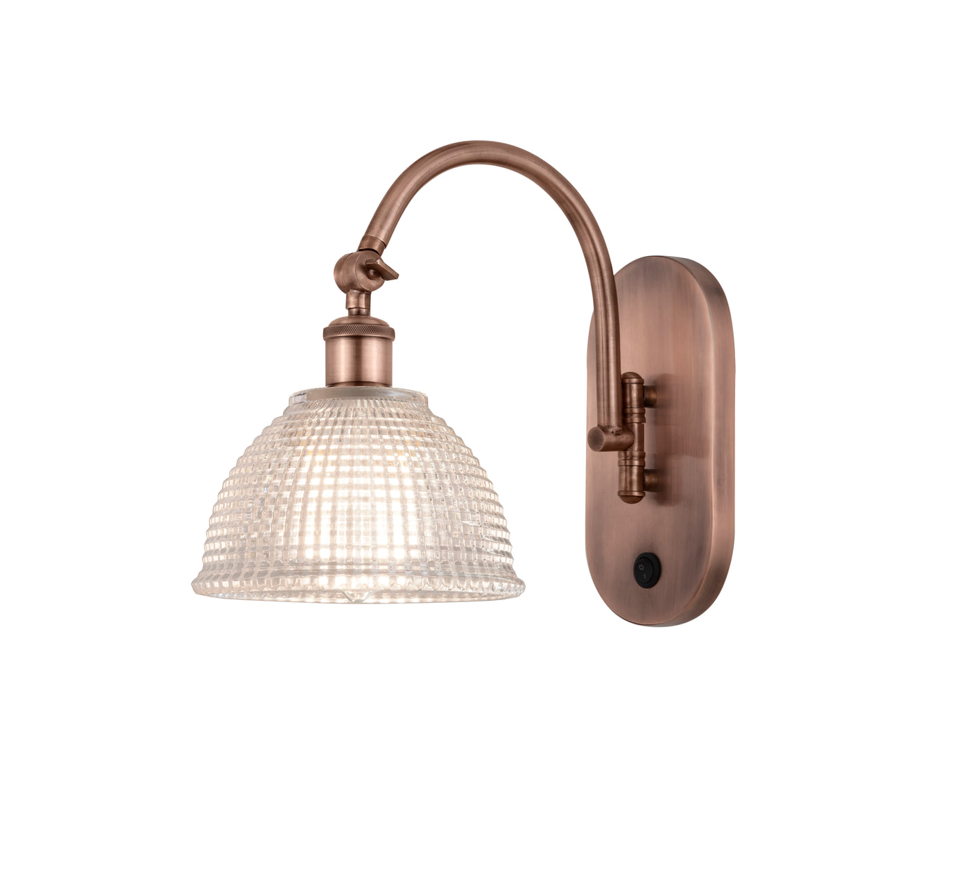 Ballston Swing Arm Cast Brass Finish