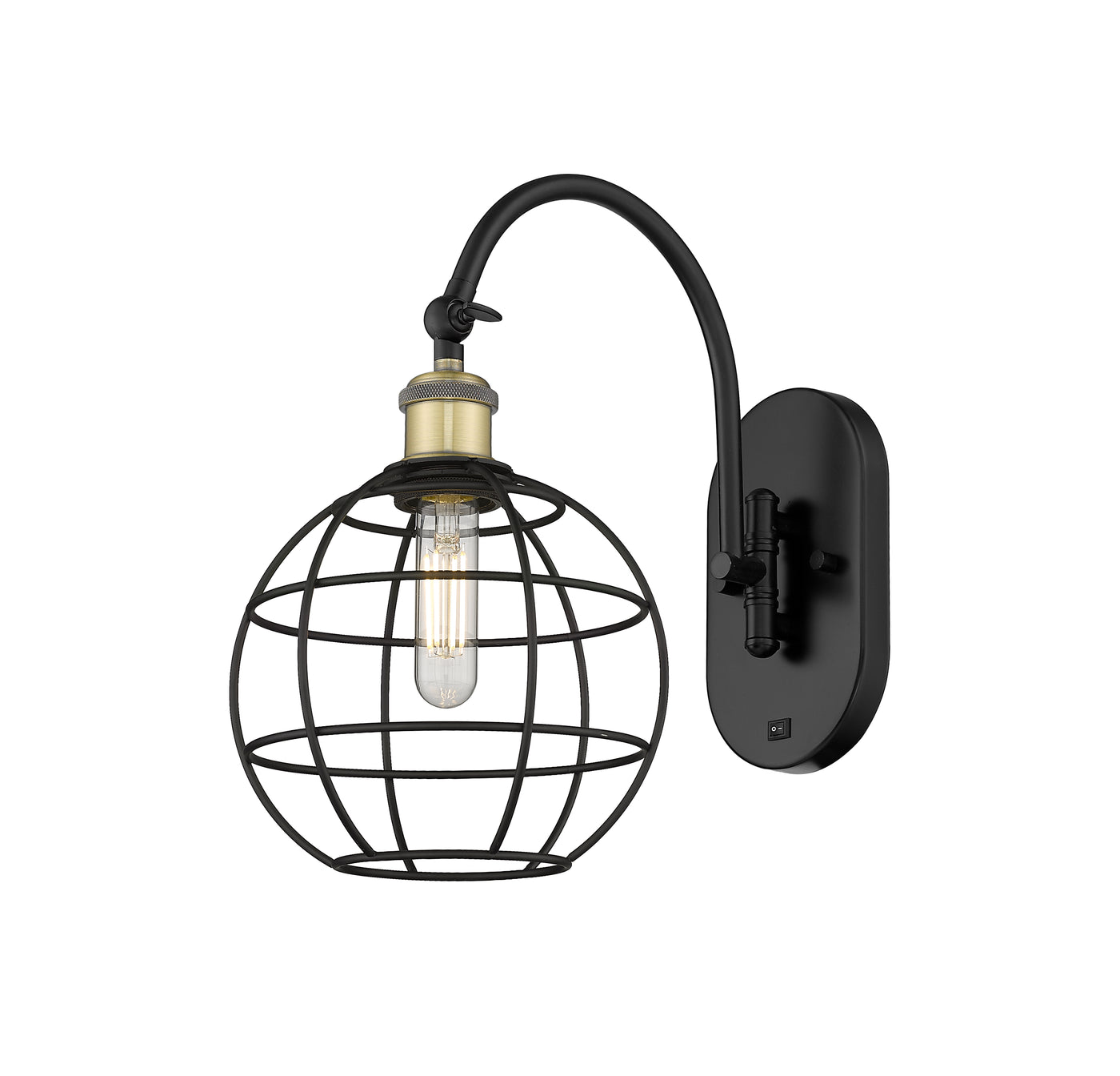 Ballston Rustic, Farmhouse, Seaside, Coastal Woven Rattan Bath Vanity Light