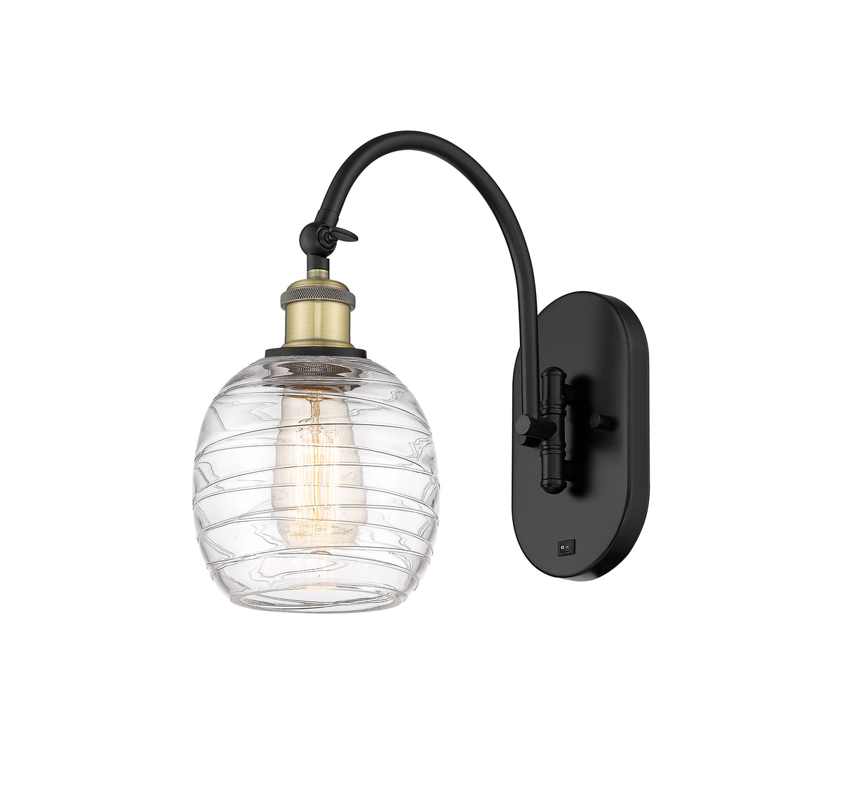 Belfast 6-Inch 1-Light Adjustable Swing Arm