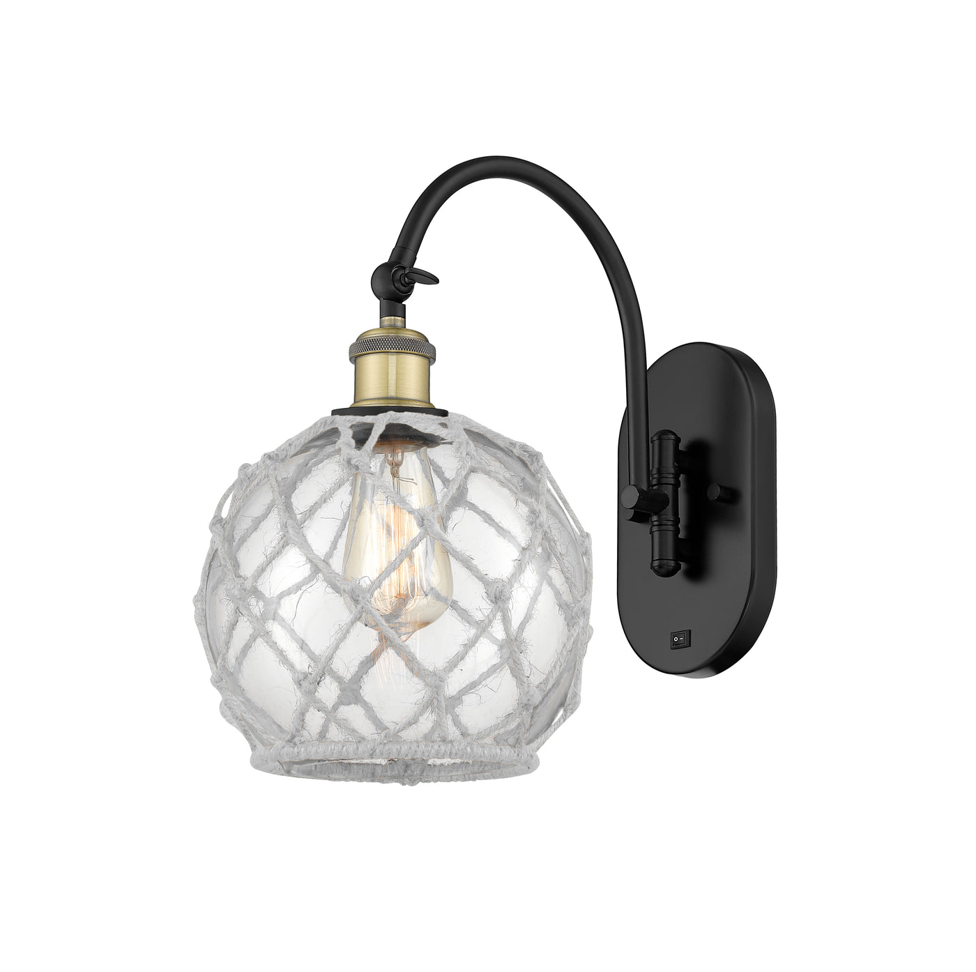 Ballston Swing Arm Cast Brass Fixture