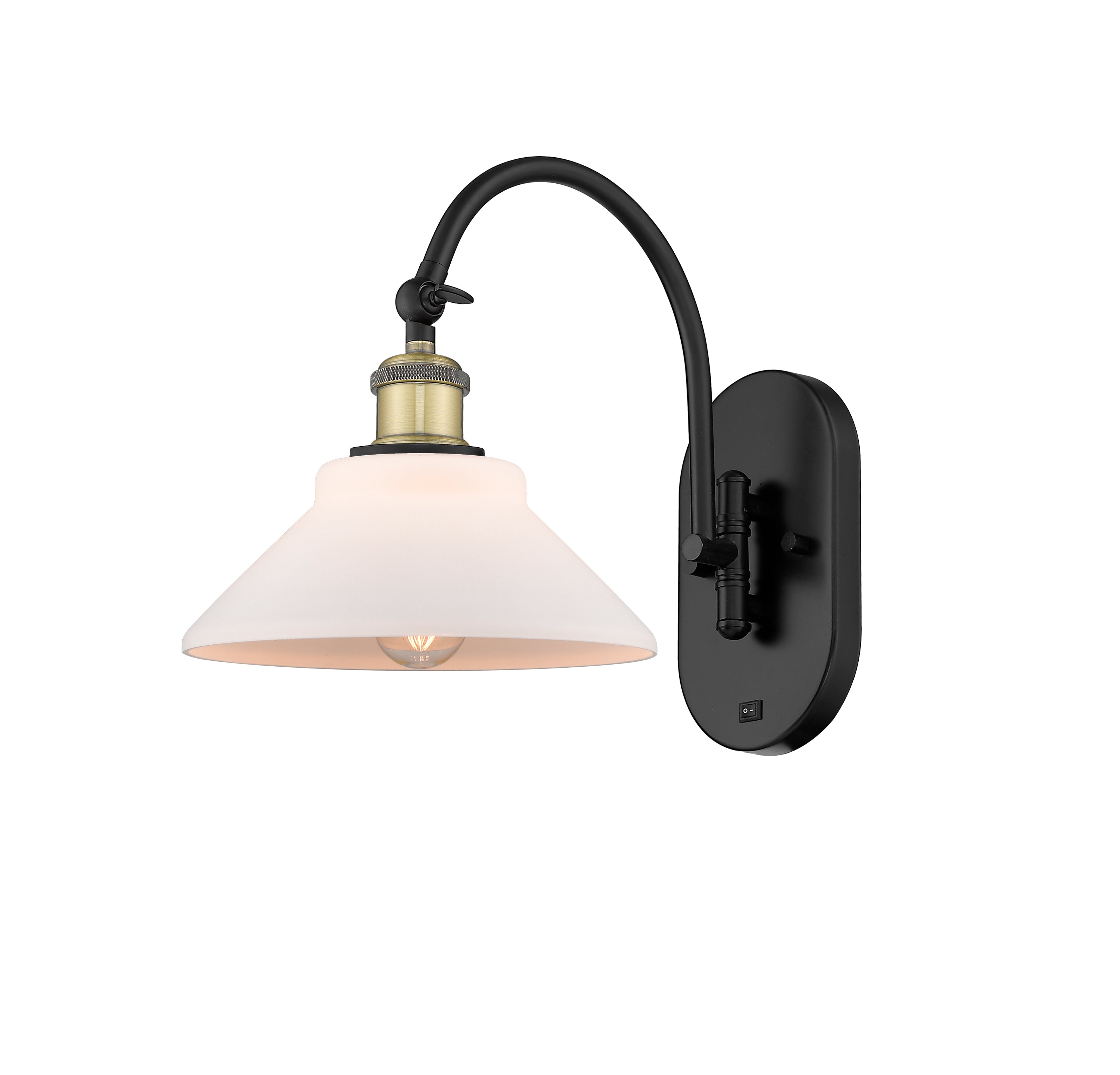 Ballston Swing Arm Cast Brass Finish