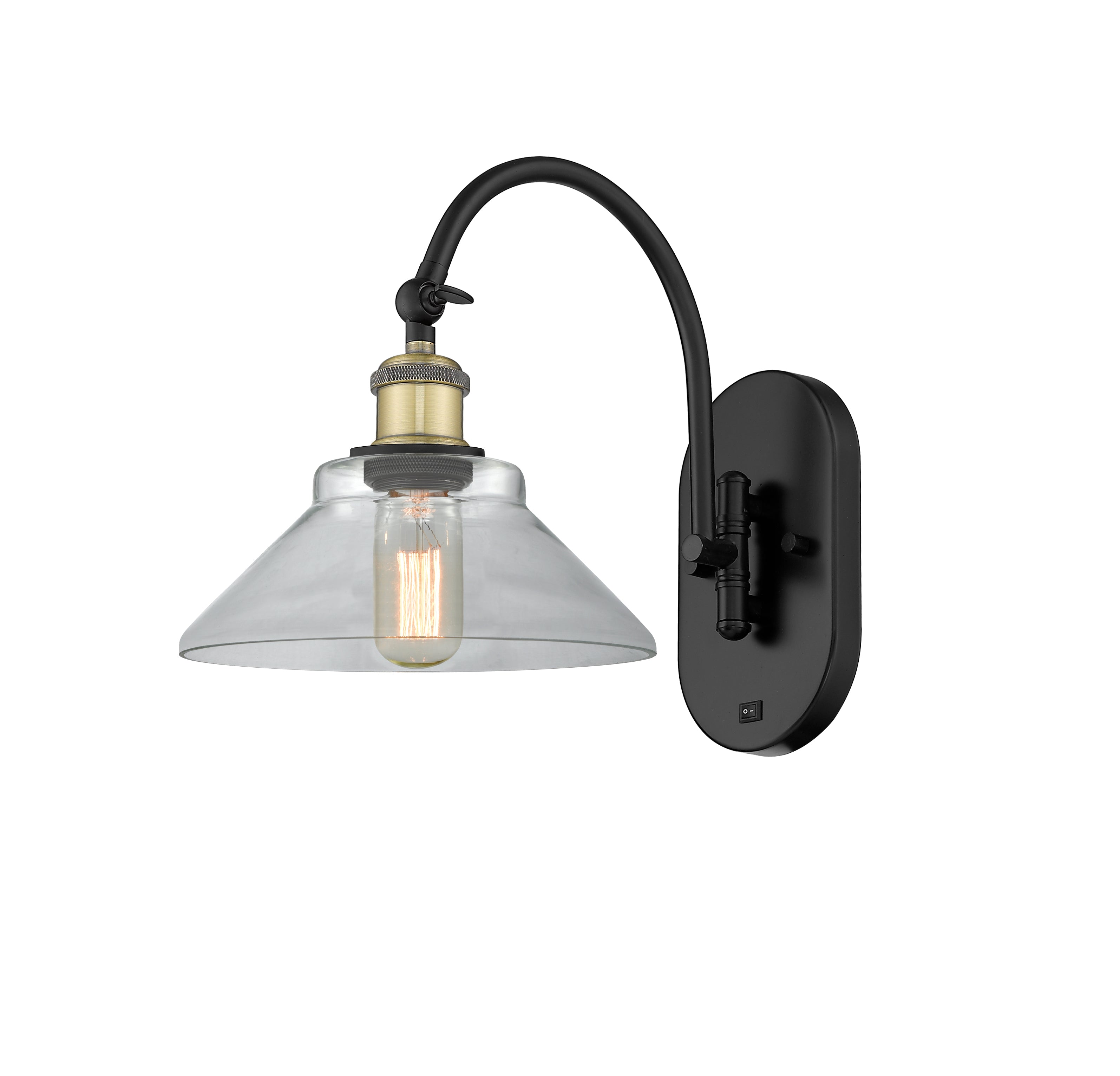 Ballston Swing Arm Cast Brass Finish
