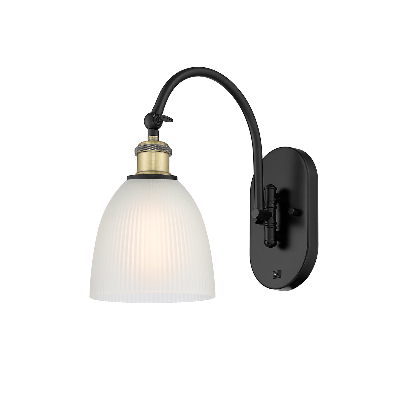 Ballston Swing Arm Cast Brass Finish