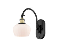 Ballston Swing Arm Cast Brass Steel Glass