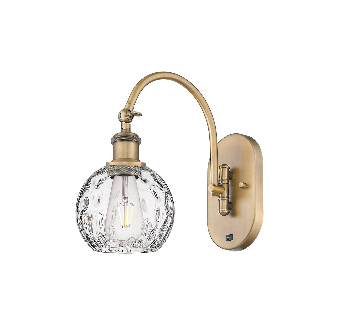 Ballston Swing Arm Cast Brass Wall Lighting