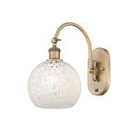 Ballston Swing Arm Cast Brass Steel Glass
