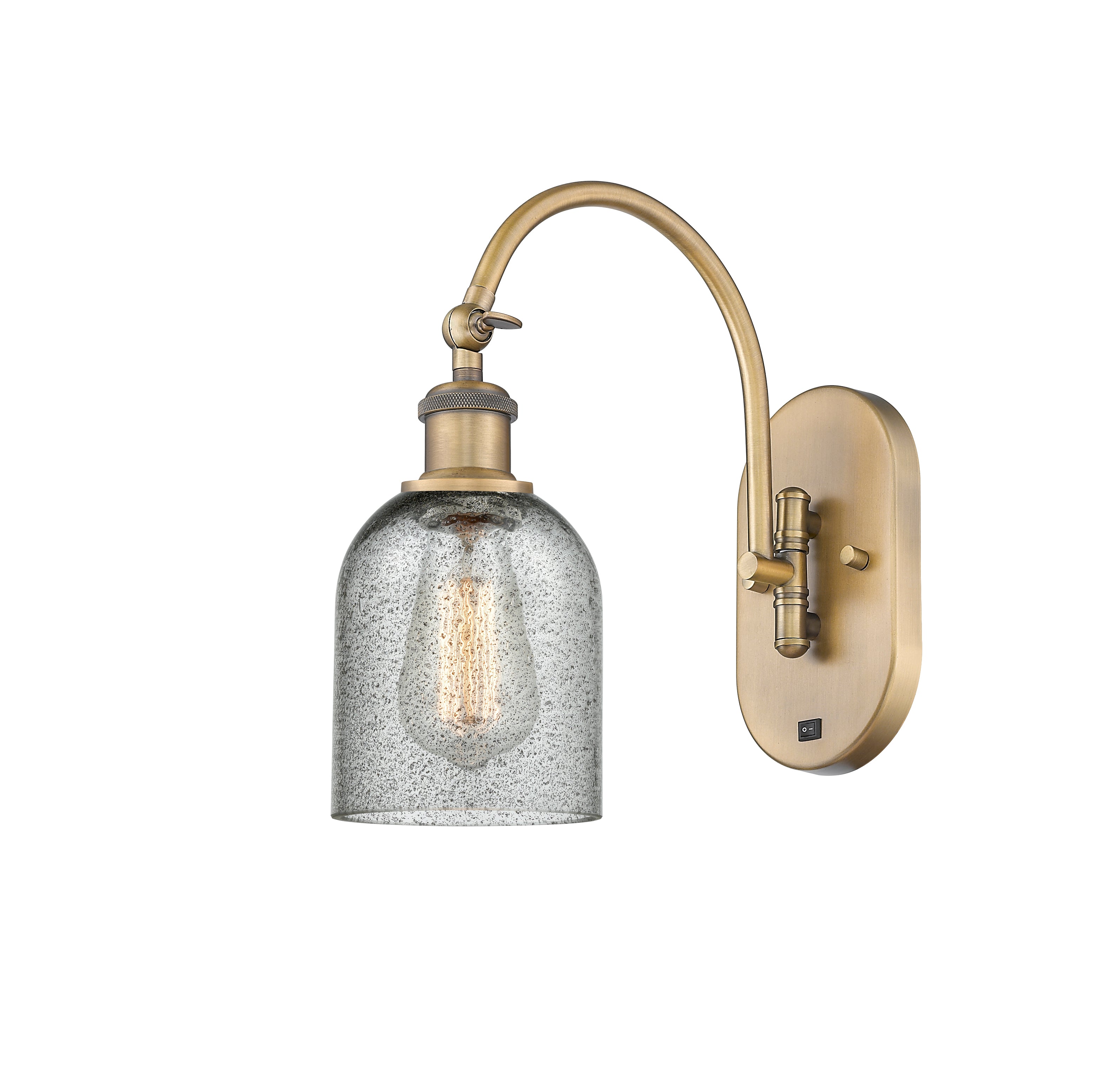Ballston Swing Arm Cast Brass Finish