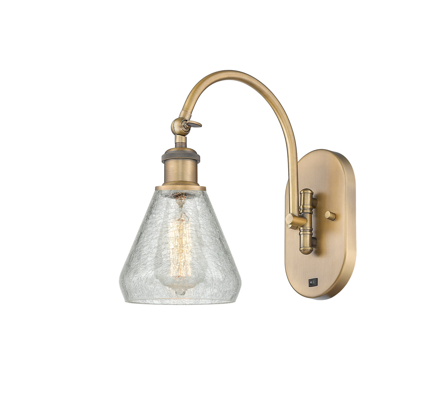 Ballston Swing Arm Cast Brass Modern