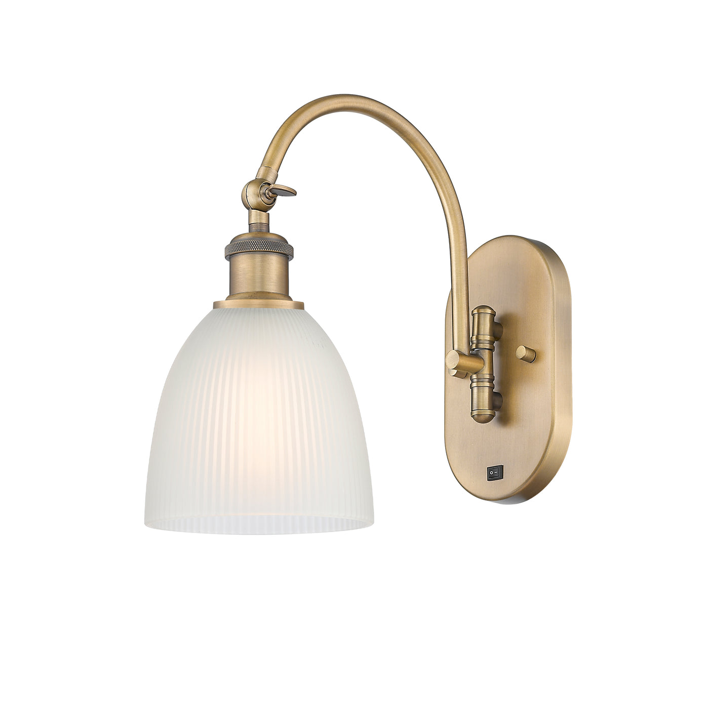 Ballston Swing Arm Cast Brass Finish