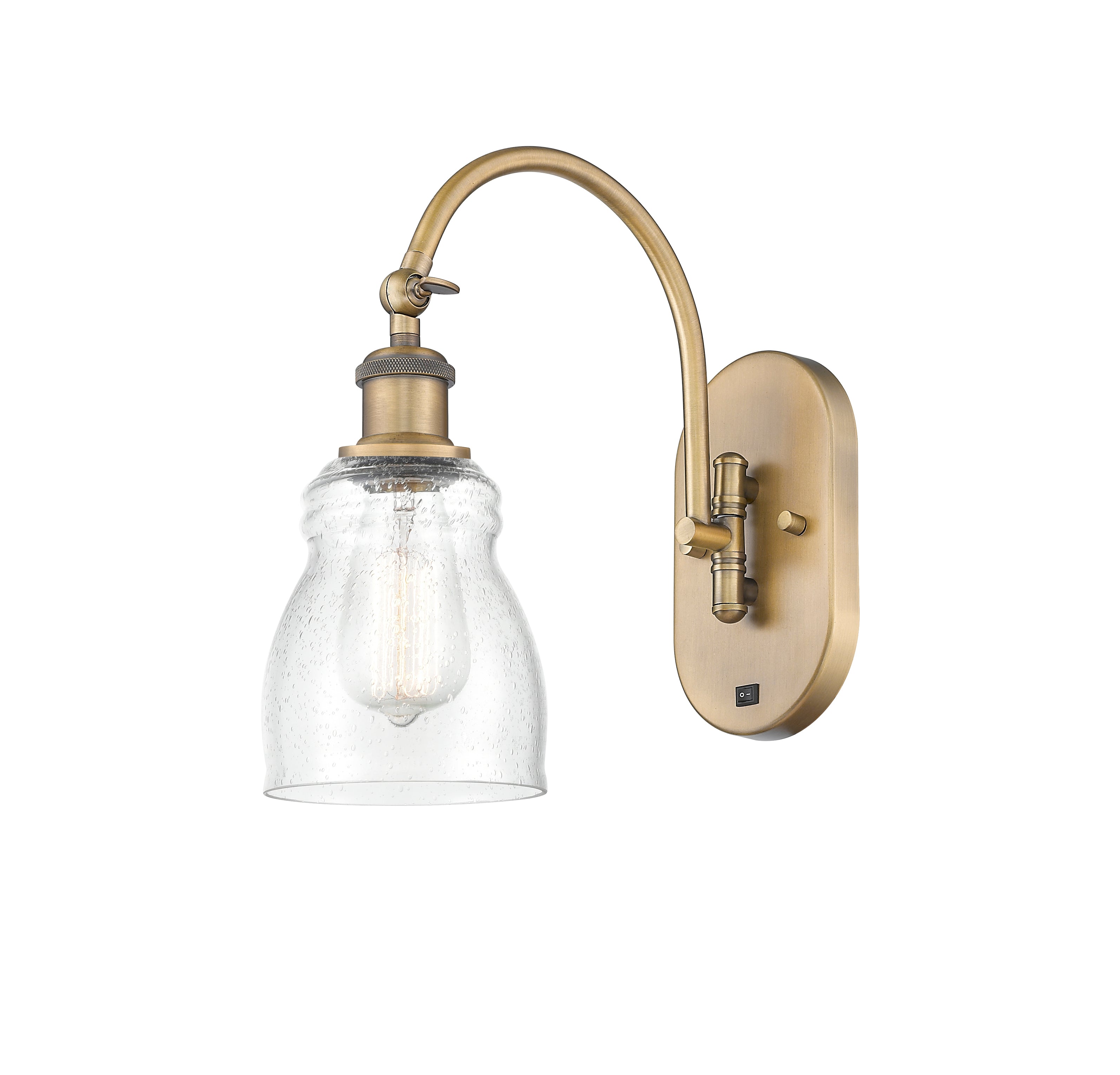 Ballston Swing Arm Cast Brass 12.5 Inch