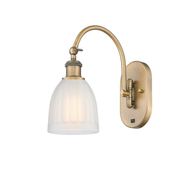 Ballston Swing Arm Cast Brass Finish