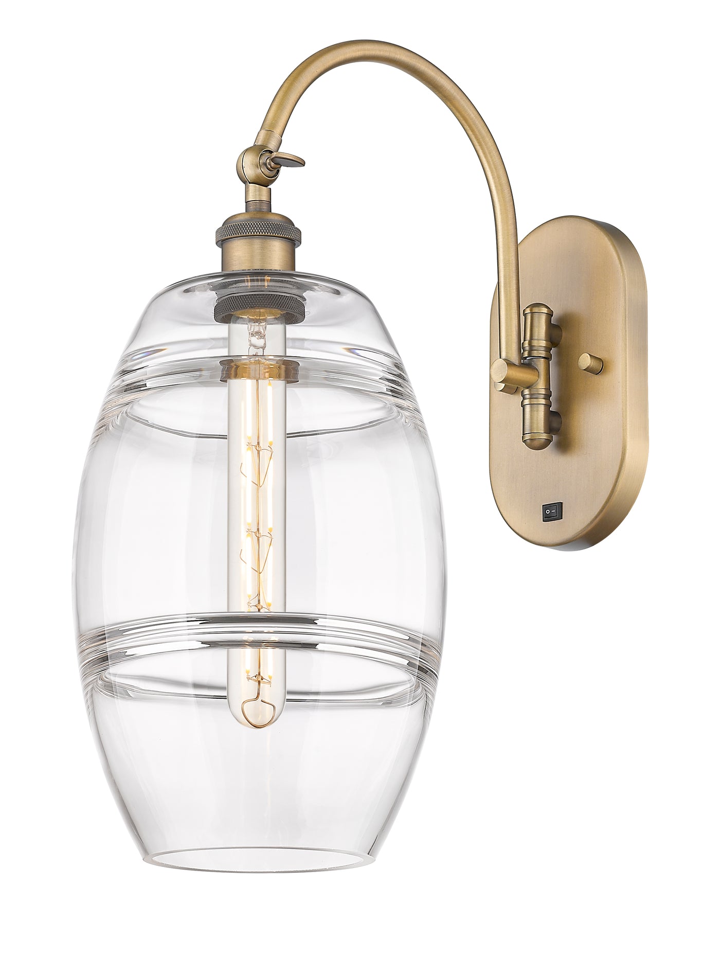 Ballston Swing Arm Cast Brass Finish