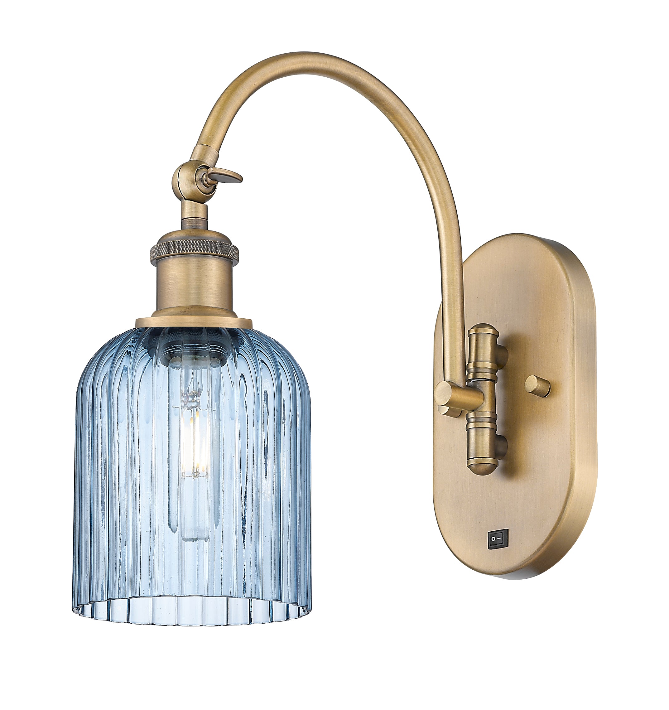 Ballston Swing Arm Cast Brass 13 Inch