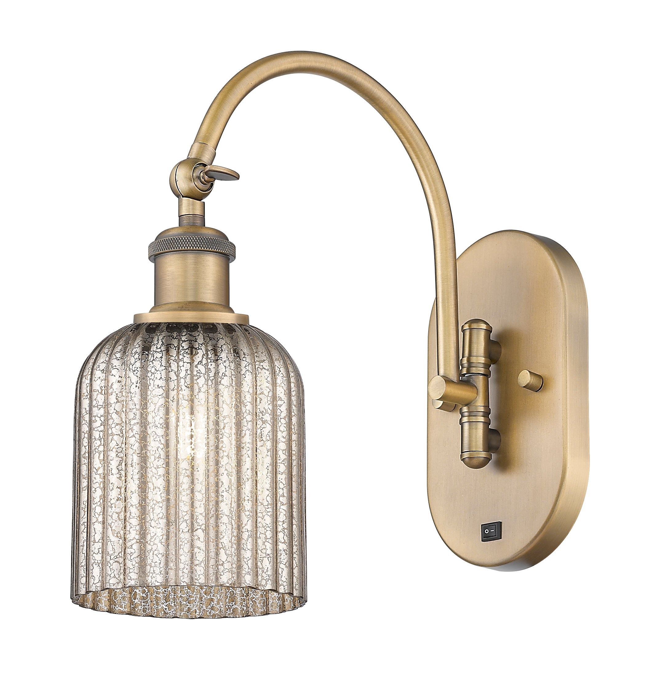 Ballston Swing Arm Cast Brass 13 Inch