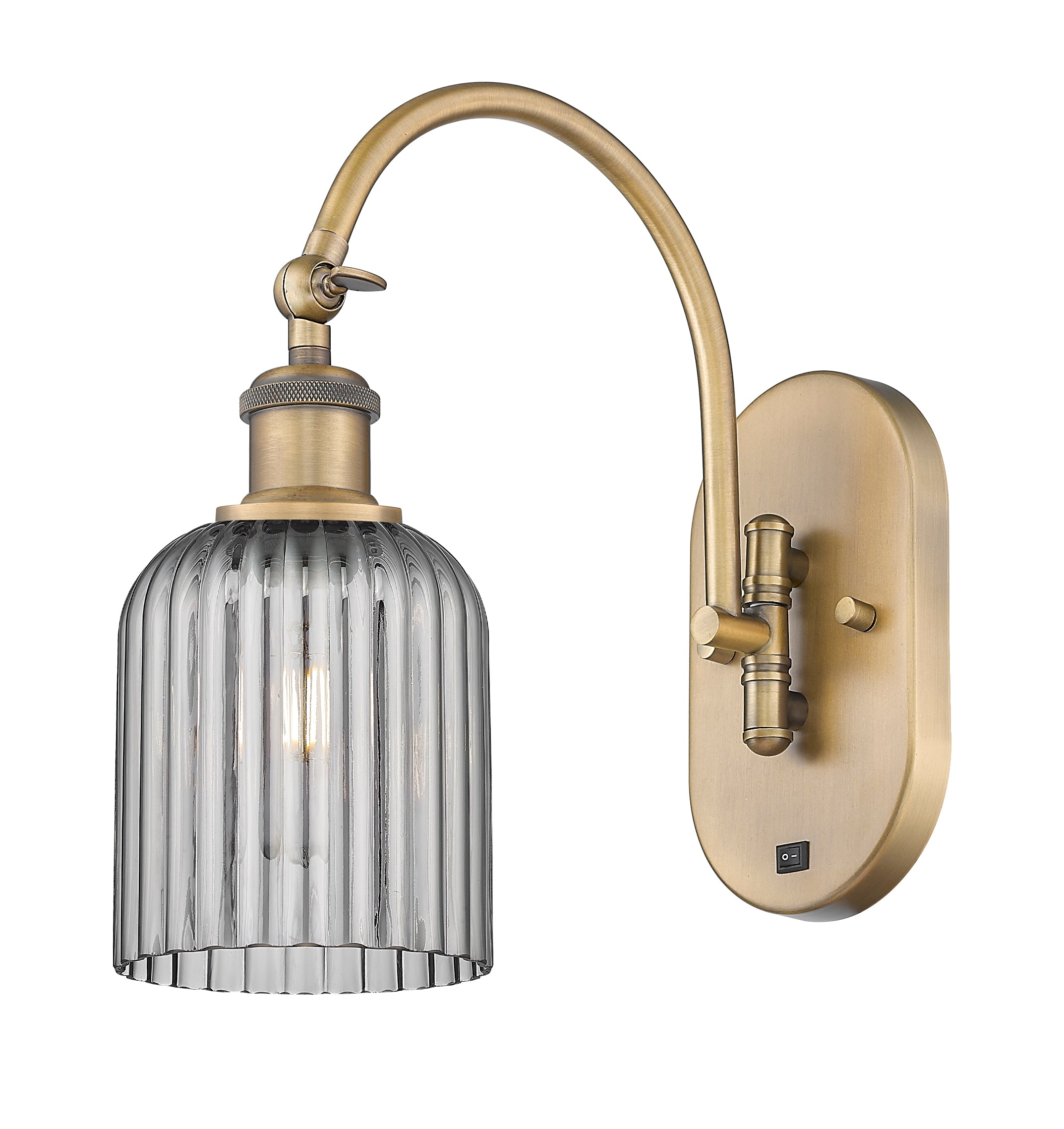 Ballston Swing Arm Cast Brass 13 Inch