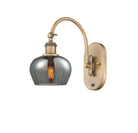 Ballston Swing Arm Cast Brass Steel Glass