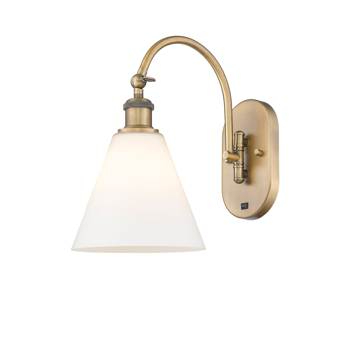 Ballston Swing Arm Cast Brass Finish